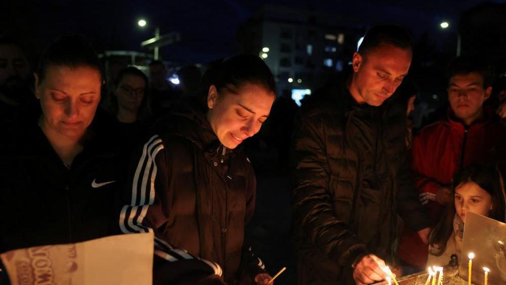 ‘I had one child and I lost him’ – North Macedonia mourns nightclub disaster ‘I had one child and I lost him’ – North Macedonia mourns nightclub disaster