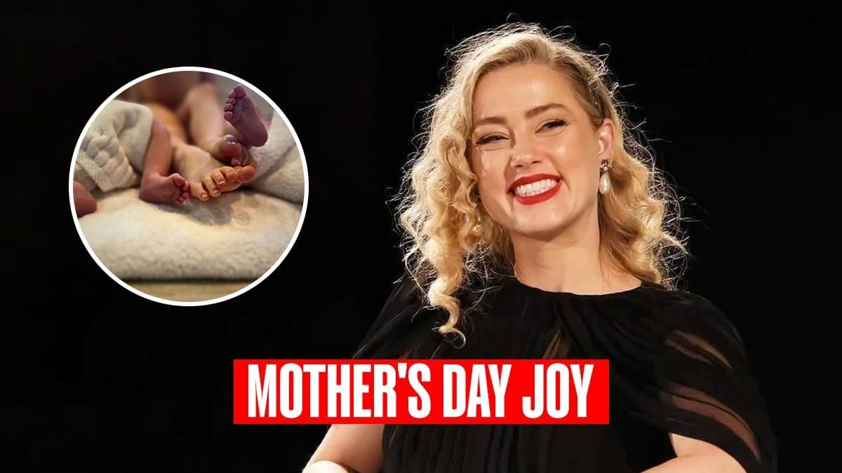 Amber Heard announces birth of twins in Mother’s Day post Amber Heard announces birth of twins in Mother’s Day post