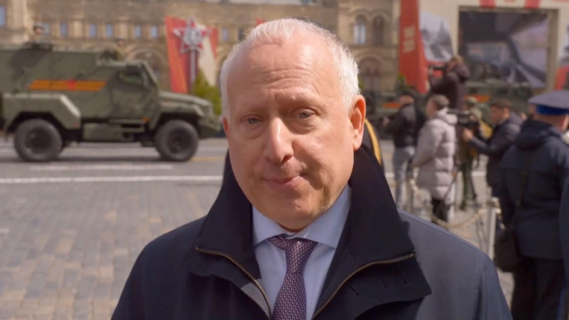 Watch: Steve Rosenberg reports from Russia’s Red Square on Victory Day Watch: Steve Rosenberg reports from Russia’s Red Square on Victory Day